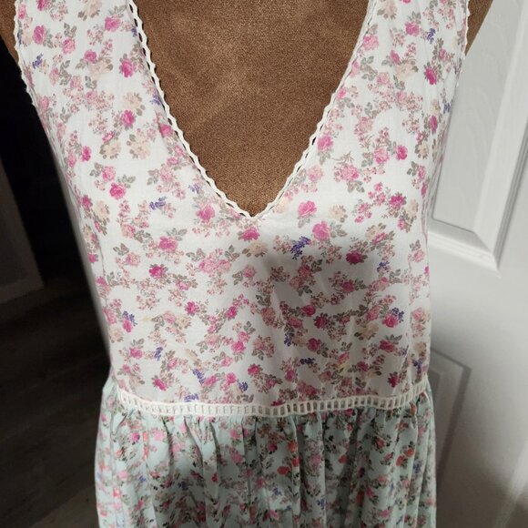 LoveShackFancy X Camille Pocketed Babydoll Dress Women’s Size XL - Picture 7 of 10